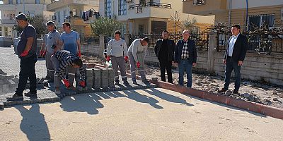 Göynük’te altyapı çalışmaları 