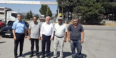 Gül Küçük Sanayi Sitesine ulaşım daha güvenli hale getirilecek