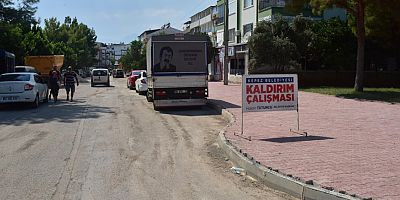 Gülveren Mahallesi’ne kaldırım