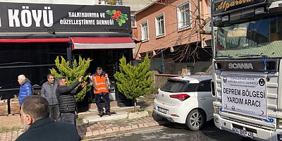 Gümüşhane Halkı Deprem Bölgesinde