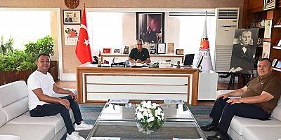 Günay’dan Başkan Topaloğlu’na ziyaret