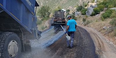 Gündoğmuş Köprülü yayla yoluna sathi asfalt