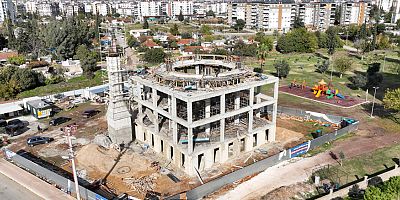 Güneş Mahallesi Cami inşaatı sürüyor