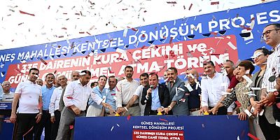 Güneş Mahallesi Kentsel Dönüşümü’nde çifte sevinç