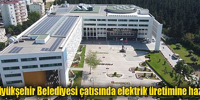 Güneş panellerinin montajı tamamlandı