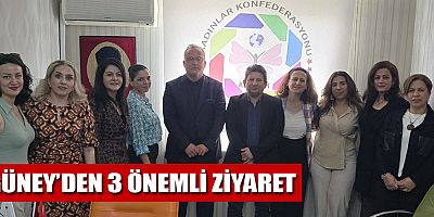 Güney'den 3 önemli ziyaret