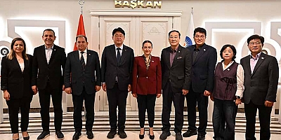 Güney Kore Heyeti’nden Antalya Büyükşehir Belediyesi’ne ziyaret