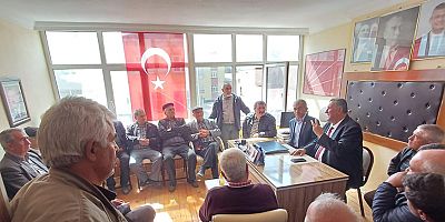 Gürer Çamardı’da Çiftçi ve Esnafın Sorunlarını Dinledi
