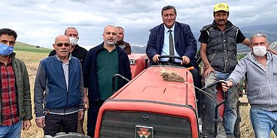 Gürer: “Doğal afetler ve bitki zararlıları çiftçinin belini büktü”