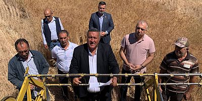 Gürer: “Kuraklıktan etkilenen çiftçilerin borçları 2 yıl ertelensin”