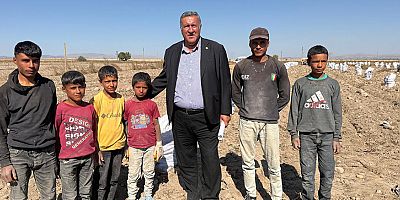 Gürer: “Tarım işçilerinin çocuklarının yaşam koşulları iyileştirilmeli”