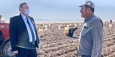 Gürer: “Tarladan rafa kuru fasulyenin kilosu 7 liradan  18 liraya çıkıyor”