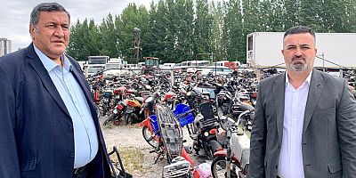 Gürer: “Yediemin depoları motosiklet mezarlığı gibi...”