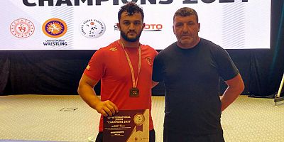 Güreşçi Efe'nin uluslararası başarısı