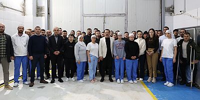 Halk Ekmek Fabrikası çalışanlarına iş sağlığı ve güvenliği eğitimi