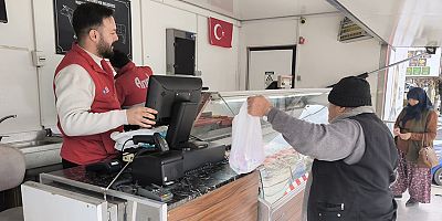 Halk Et Mobil Satış Tırı’na ilçelerde yoğun ilgi 