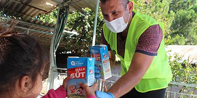 Halk Süt’ü çocuklar çok sevdi