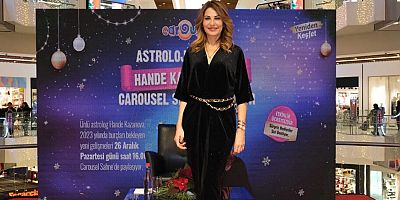 Hande Kazanova, 2023'ü Carousel AVM'de yorumladı