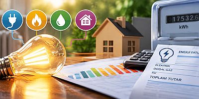 Hanehalkı toplam nihai enerji tüketimi 1 milyon 382 bin 611 terajul olarak gerçekleşti