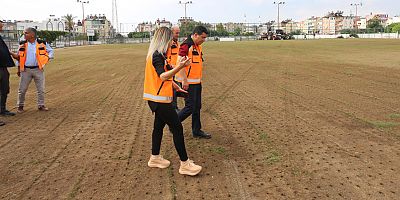 Hasan Doğan Stadyumu yeni sezona hazırlanıyor