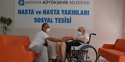 Hasta ve hasta yakınlarına konforlu hizmet