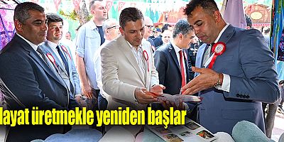 Hayat üretmekle yeniden başlar