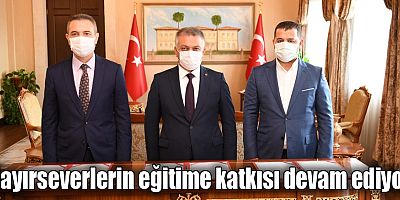 Hayırseverlerin eğitime katkısı devam ediyor