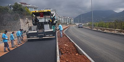 Hayri Doğan Caddesi'nde asfalt çalışması başladı