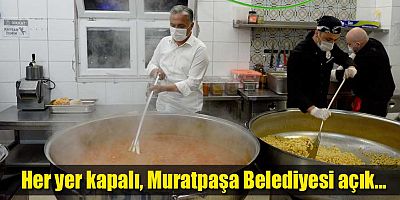 Her yer kapalı Muratpaşa Belediyesi açık