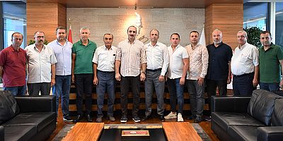 HES projesine karşı birlik olan muhtarlardan Başkan Kotan'a ziyareti