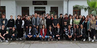 Hollandalı öğrencilerden inovasyon merkezine ziyaret  