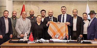 Honamlı yörüklerden Başkan Vekili Çiçek'e ziyaret