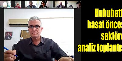 Hububatta hasat öncesi sektörel analiz toplantısı