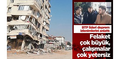 Hüseyin Baş: Felaket çok büyük