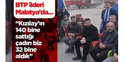 Hüseyin Baş: “Kızılay’ın 140 bine sattığı çadırı biz 32 bine aldık”