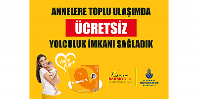 İBB, Anne Kart uygulaması ile 675 bin anneye ulaştı