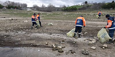 İBB barajları temizliyor
