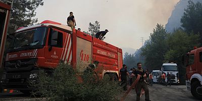 İBB ekipleri 12 gündür orman yangını mücadelesinde