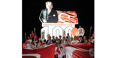 İbradı’da Cumhuriyetin 100.Yılı coşkuyla kutlandı