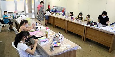 İbrahim Sözen'de yaz kursları başladı