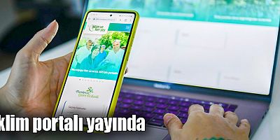 İklim portalı yayında