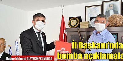 İl Başkanı'ndan Bomba Açıklamalar