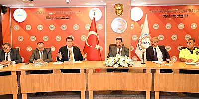 İl Emniyet Müdürü İlker Arslan'dan AESOB'a ziyaret