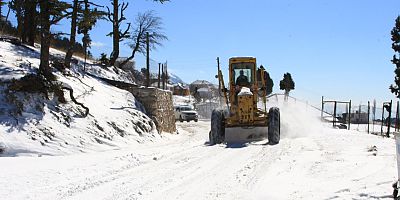 İlçelerde kış mesaisi