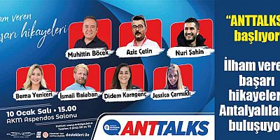 İlham veren başarı hikayeleri Antalyalılarla buluşuyor