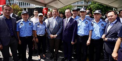 İmamoğlu mesai arkadaşlarının bayramını kutladı