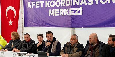 İmamoğlu'ndan çağrı: Afetle mücadele bilim kurulu mutlaka devreye alınsın