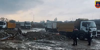 İnşaatta Kullanma Maksatlı Plaj Kumu Hırsızlığı