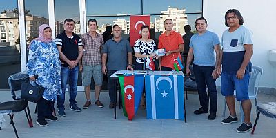 Irak Türklerinden Antalya Azerbaycan Kültür ve Dayanışma Derneği’ne destek ziyareti 
