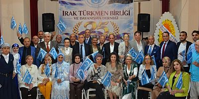 Irak Türkmen Birliği ve Dayanışma Derneği 25. yılını muhteşem bir gece ile kutladı
